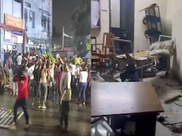 Vandalism At Kolkata Hospital Where Doctor Was Raped, Tear Gas Fired Vandalism At Kolkata Hospital Where Doctor Was Raped, Tear Gas Fired