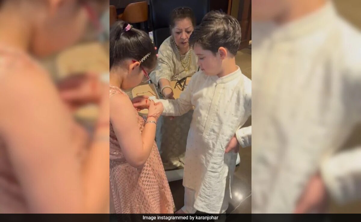 Raksha Bandhan 2024: How Karan Johar's Kids Yash And Roohi Celebrated The Festival?