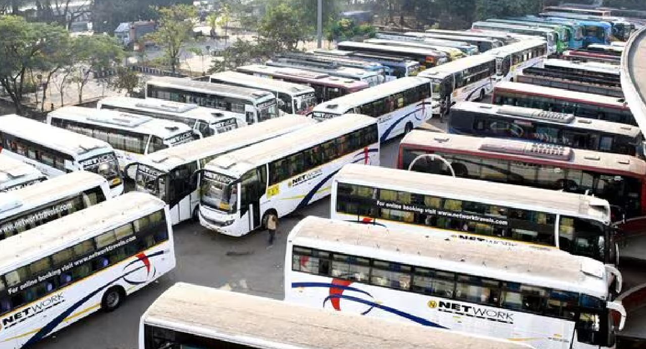 सागर: आज से अनिश्चितकालीन हड़ताल पर बस संचालक