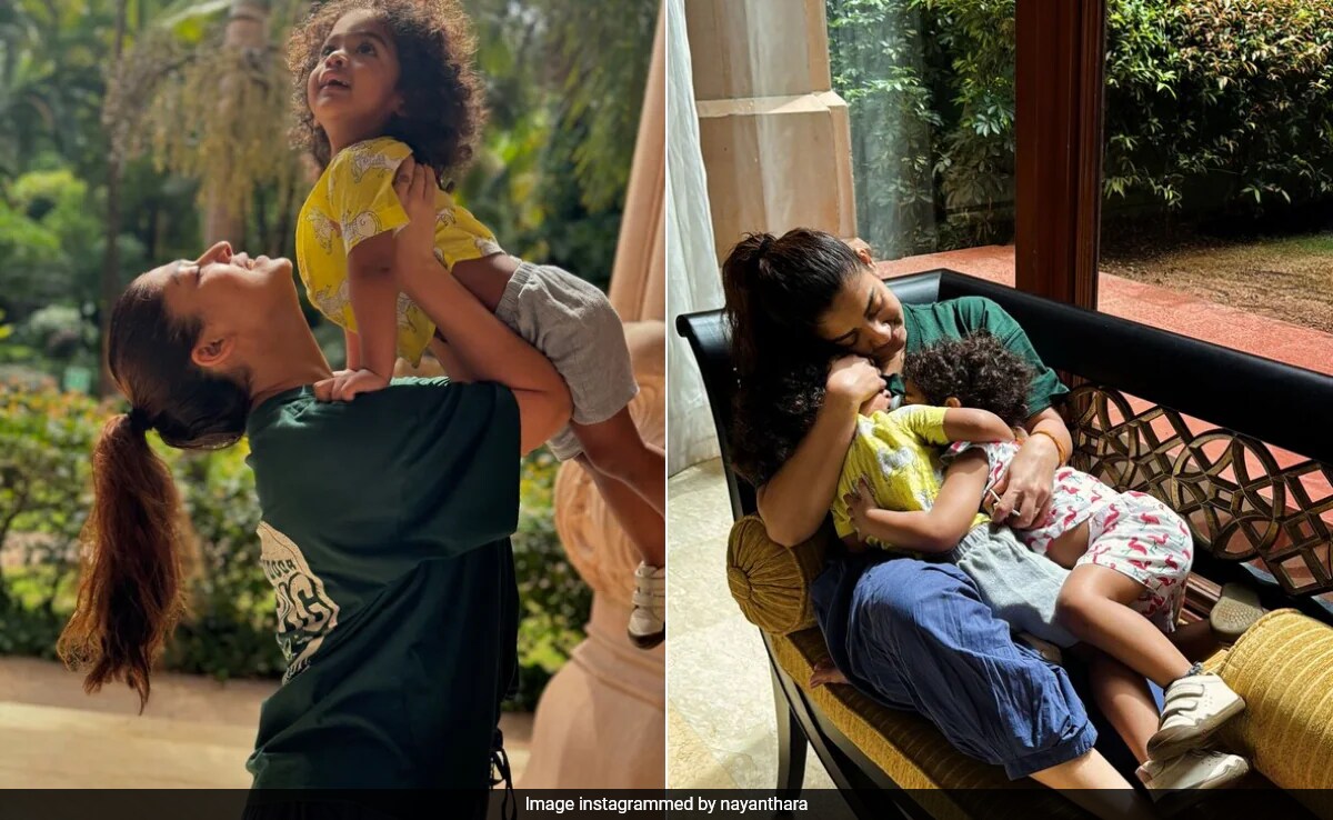 Nayanthara Shares Pics With Uyir And Ulag: "A Few Hours Of Love Before I Leave For Work"