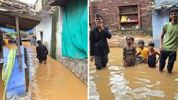 करौली में भारी बारिश से तबाही, 28 साल बाद भरा रंगवा ताल,&nbsp;घरों में दिखा सैलाब जैसा नजारा