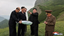 North Korea's Kim Jong Un Attends Test-Firing Of Rocket Launcher