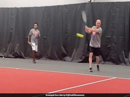 From Ball Boy To "Hitting Partners": Vivek Ramaswamy Plays Tennis With Andre Agassi From Ball Boy To "Hitting Partners": Vivek Ramaswamy Plays Tennis With Andre Agassi