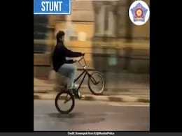 "Trick Won't Work": Mumbai Police To Man Pulling Off "Stunts" Across City "Trick Won't Work": Mumbai Police To Man Pulling Off "Stunts" Across City