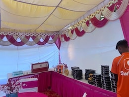 Delhi Couple Uses Swiggy To Cater Engagement Ceremony, Internet Reacts