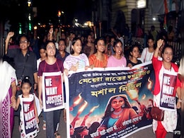 "We Want Justice": Women Hit Streets In Bengal Again Over Kolkata Horror "We Want Justice": Women Hit Streets In Bengal Again Over Kolkata Horror