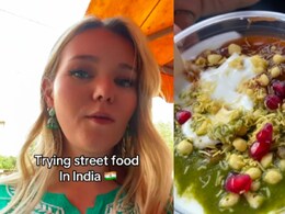 Watch: Norwegian Vlogger Tries Indian Street Food, Her Reactions Are Viral