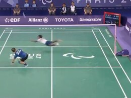 India Badminton Star Sivarajan Solaimalai's 'Flying Return' At Paralympics Is Viral. Watch
