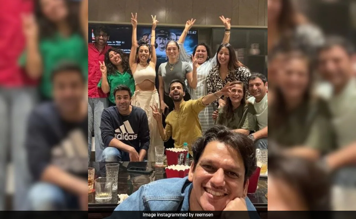 Inside <i>IC814: The Kandahar Hijack</i> Watch Party Hosted For Vijay Varma. Bonus - Girlfriend Tamannaah