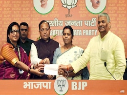 Mamata Mohanta Joins BJP Day After Quitting BJD, Resigning As Rajya Sabha MP Mamata Mohanta Joins BJP Day After Quitting BJD, Resigning As Rajya Sabha MP