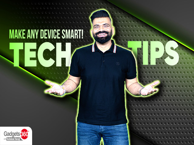 Gadgets 360 With Technical Guruji: Tech Tip [August 31, 2024]