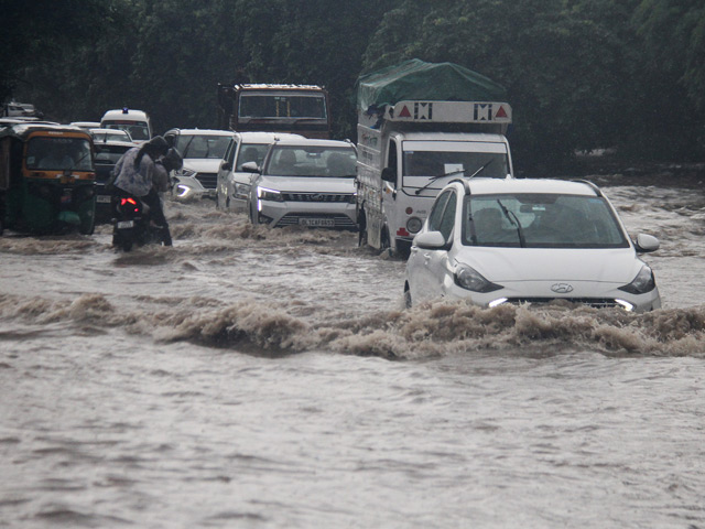 Rain Shuts Down Gurugram