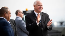 Tim Walz Says "Honor Of A Lifetime" To Be Kamala Harris's Vice President Pick
