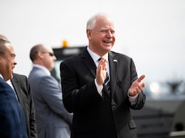 Tim Walz Says "Honor Of A Lifetime" To Be Kamala Harris's Vice President Pick