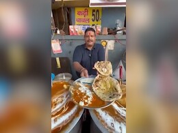 Anand Mahindra Praises Food Vendor Selling Unlimited Thaali For ₹50, Calls Him 'Anti-Inflation Tsar'