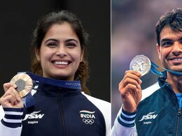Manu Bhaker on Neeraj Chopra : "ऐसे व्यक्ति से मिलना जो....",नीरज चोपड़ा के साथ क्या हुई थी बातचीत? मनु भाकर ने तोड़ी चु्प्पी Manu Bhaker on Neeraj Chopra : "ऐसे व्यक्ति से मिलना जो....",नीरज चोपड़ा के साथ क्या हुई थी बातचीत? मनु भाकर ने तोड़ी चु्प्पी