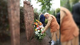 PM Modi Pays Tribute To Jamsaheb Of Nawanagar In Warsaw
