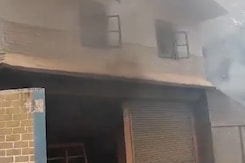 Manipur BJP Spokesperson's House Set On Fire For 3rd Time Manipur BJP Spokesperson's House Set On Fire For 3rd Time