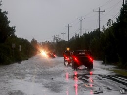 Hurricane Debby Makes Landfall At Florida's Gulf Coast As Category 1 Storm Hurricane Debby Makes Landfall At Florida's Gulf Coast As Category 1 Storm