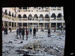 "Children Torn Apart": Israel Strike Mosque, School In Gaza, 93 Killed "Children Torn Apart": Israel Strike Mosque, School In Gaza, 93 Killed