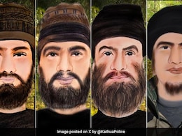 Cops Release Sketches Of 4 Terrorists Seen In J&K's Kathua, Announce Cash Reward