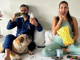 To Adorably Announce Her Pregnancy, Sonnalli Seygall "Was Eating For 1" And Is "Now Eating For 2"