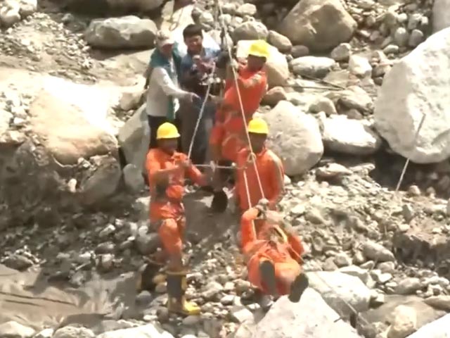 Restoration Work Underway In Himachal Pradesh's Rampur After Major Cloudburst