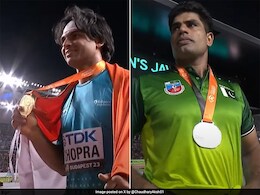 "No Such Intention": Neeraj Chopra's Rivalry With Arshad Nadeem Explained By Kishore Jena "No Such Intention": Neeraj Chopra's Rivalry With Arshad Nadeem Explained By Kishore Jena