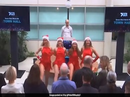 Australian TV Slammed After Pic Of "Sexy Santa" Dancers At Staff Meeting Goes Viral Australian TV Slammed After Pic Of "Sexy Santa" Dancers At Staff Meeting Goes Viral