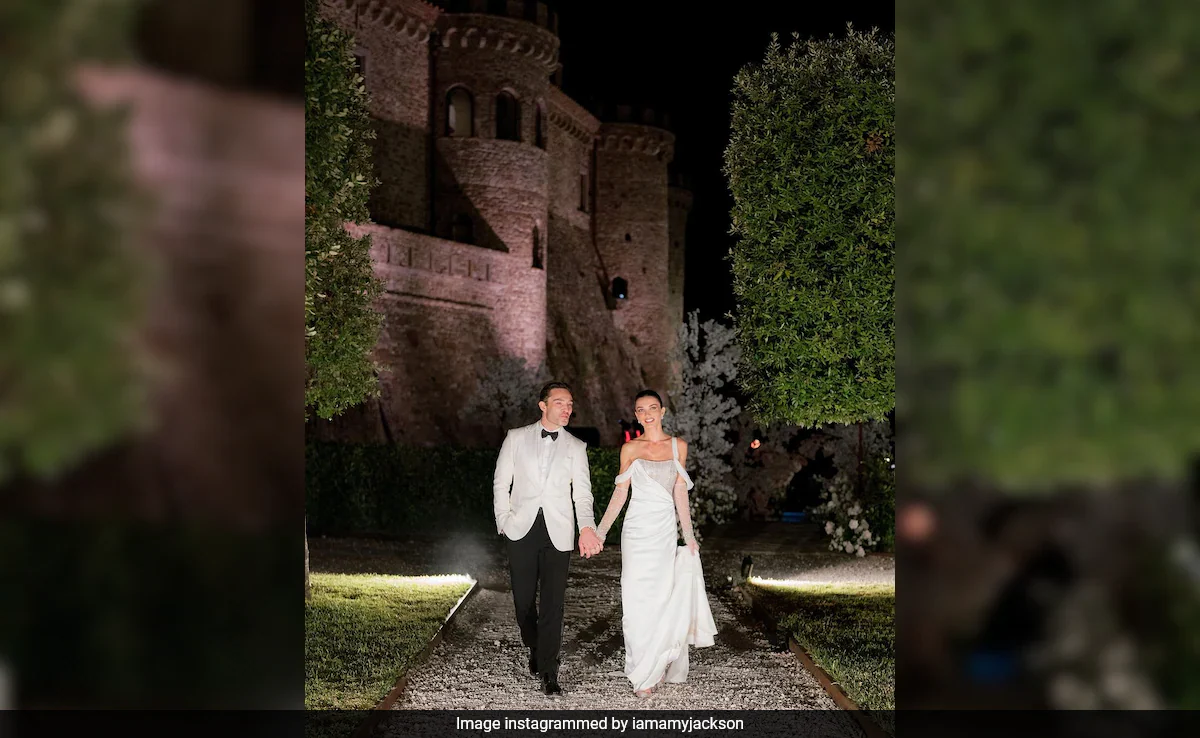 A Round Up Of Amy Jackson And Ed Westwick's Wedding Reception - Candle Light Dinner, Dance, Speeches And More