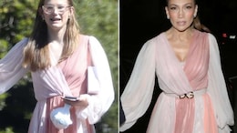 Violet Affleck Recycled Jennifer Lopez's Date Night Dolce And Gabbana Dress With A Gen Z Touch