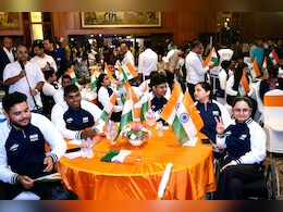 Paris Paralympics 2024: पैरालंपिक एथलीटों का पहला जतथा पहुंचा पेरिस, भारत की नजरें एक दर्जन पदक जीतने पर