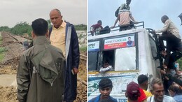 Rajasthan Rain: भारी बारिश से पटरियां डूबीं, ट्रेनें रद्द; 26 बसों से 1870 रेल यात्रियों को लाया गया जोधपुर