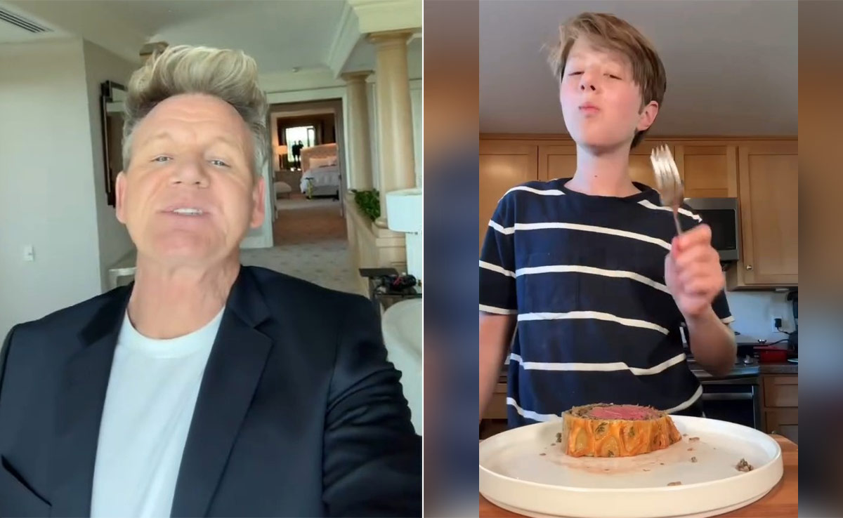 Watch: Young Cook's Skills Impress Gordon Ramsay, He Calls Him "Formidable"