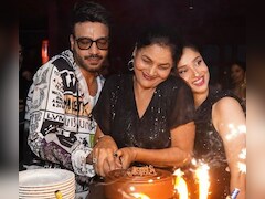 Ankita Lokhande's "Fun Birthday Bash" For Husband Vicky Jain And Mother