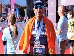 Border Force BSF Officer Becomes 1st Paramilitary Personnel To Finish Iron Man Triathlon Border Force BSF Officer Becomes 1st Paramilitary Personnel To Finish Iron Man Triathlon