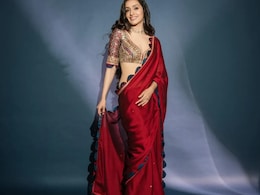 Shraddha Kapoor's Utmost Regal Vibes Came Through Wearing A Beautiful Red <i>Ajrakh Saree</i> Shraddha Kapoor's Utmost Regal Vibes Came Through Wearing A Beautiful Red <i>Ajrakh Saree</i>