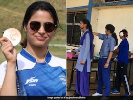 Manu Bhaker's "How It Started: "यह सब कैसे शुरू हुआ ..." मनु भाकर के पोस्ट ने मचाई धूम Manu Bhaker's "How It Started: "यह सब कैसे शुरू हुआ ..." मनु भाकर के पोस्ट ने मचाई धूम
