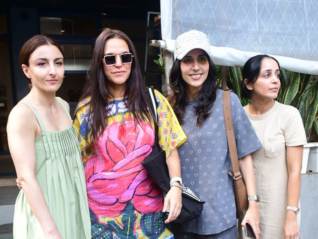 Soha Ali Khan And Neha Dhupia's Day Out