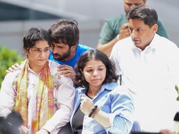 Vinesh Phogat Arrives In Delhi After Paris Olympics Heartbreak, Security Tightened At Airport