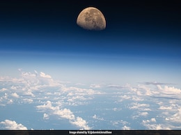 NASA Astronaut Shares Pic Of Moon Over The Pacific: "Mind-Boggling" NASA Astronaut Shares Pic Of Moon Over The Pacific: "Mind-Boggling"