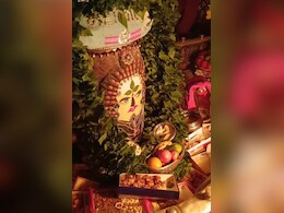 Ujjain: हरियाली अमावस्या पर बाबा महाकाल का किया गया हरित श्रंगार, भस्म आरती के दौरान दिखी श्रद्धालुओं की भीड़