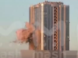 रूस की इमारत से टकराया ड्रोन, याद आया अमेरिका का 9/11 हमले का भयावह मंजर