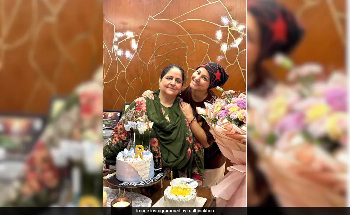 Hina Khan Celebrates Mother's Birthday Amid Breast Cancer Battle. Watch