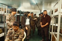 NDTV <i>Jai Jawan</i>: John Abraham Visits Soldiers' Barracks NDTV <i>Jai Jawan</i>: John Abraham Visits Soldiers' Barracks