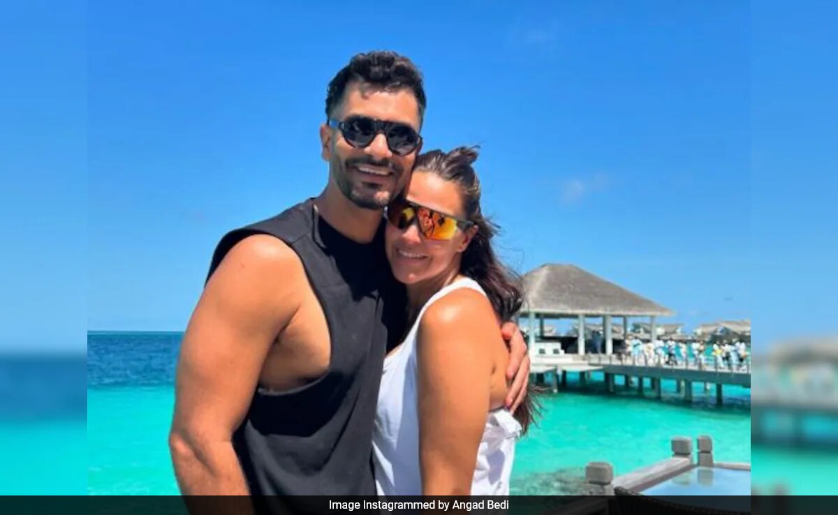 Angad Bedi's Birthday Post For "Wonder Woman" Neha Dhupia