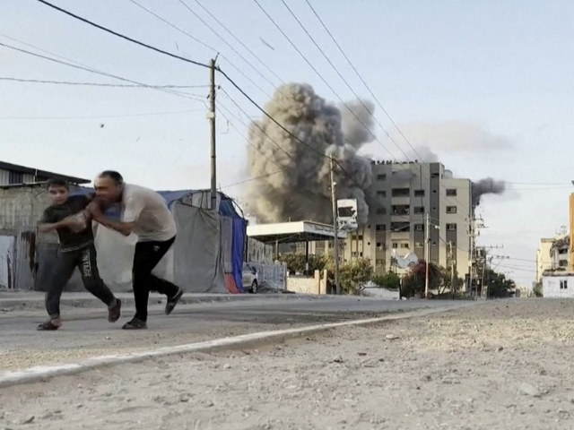 Israeli Strike Hits Residential Building In Gaza