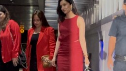 Shraddha Kapoor's Red Streak Continues For <i>Stree 2</i> Success Party In A Sleek Midi Dress