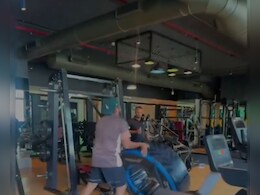 रोहित शर्मा जिम में बनें बाहुबली, भारी भरकम टायर को खिलौने की तरह उठा पटका, VIDEO