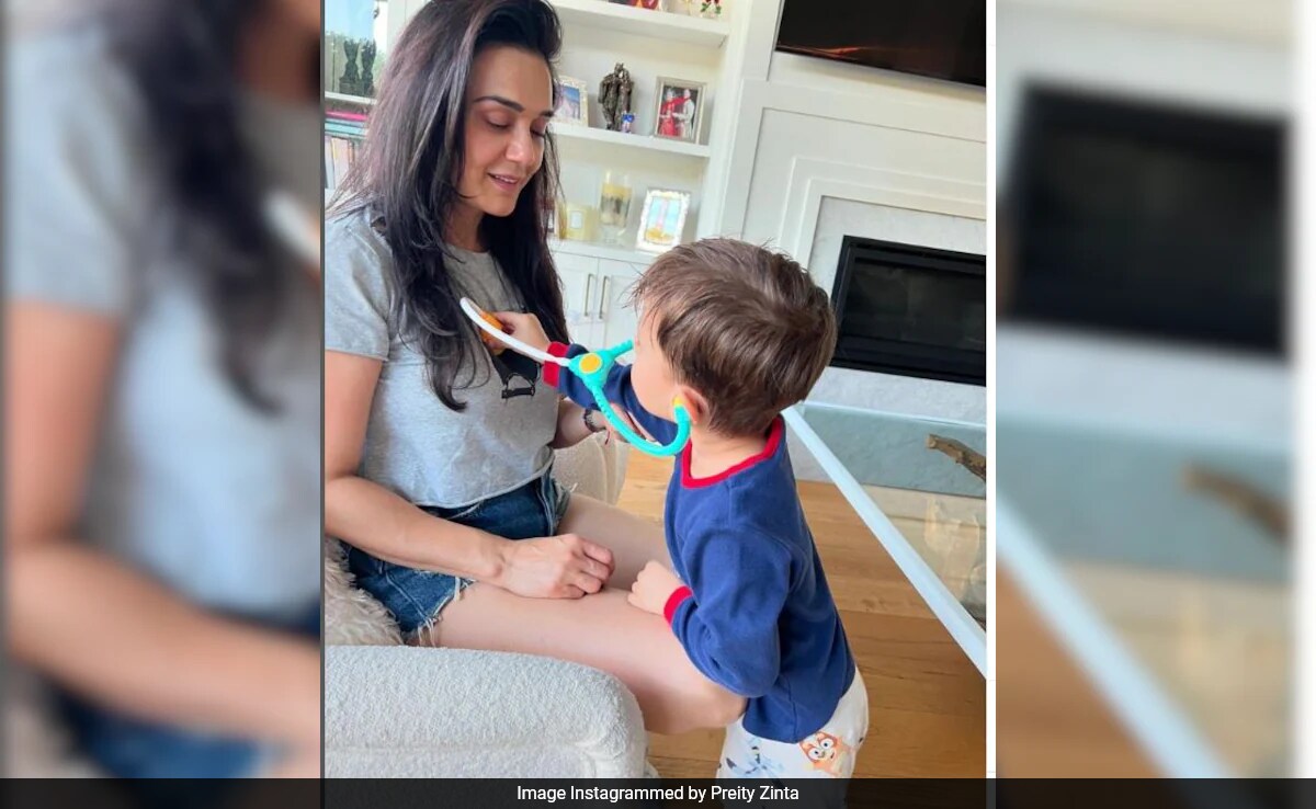 Cuteness Overloaded: Inside Preity Zinta And Her Son "Dr Jai's" Playtime